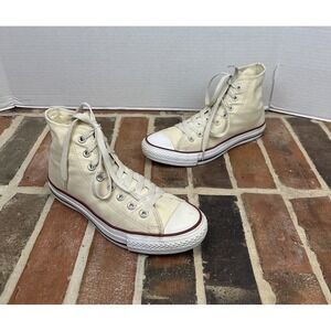 Converse Chuck Taylor All Star High Top Sneakers Classic Ivory Shoes‎ Women 9.5